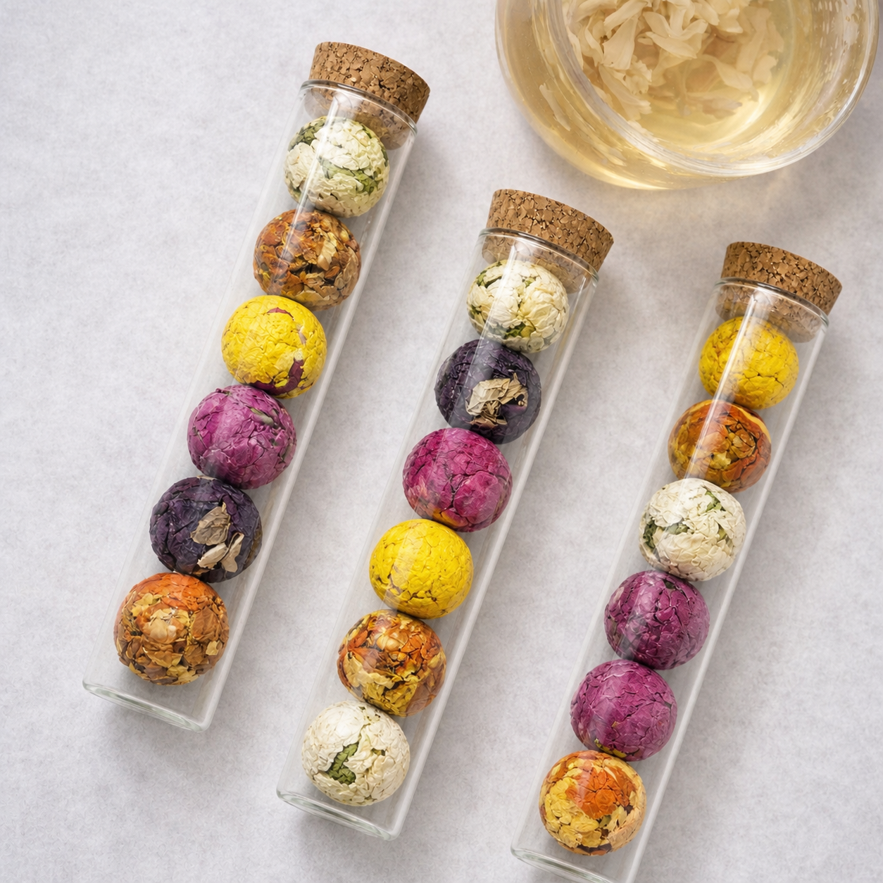 Handcrafted Blooming Flower Tea Balls