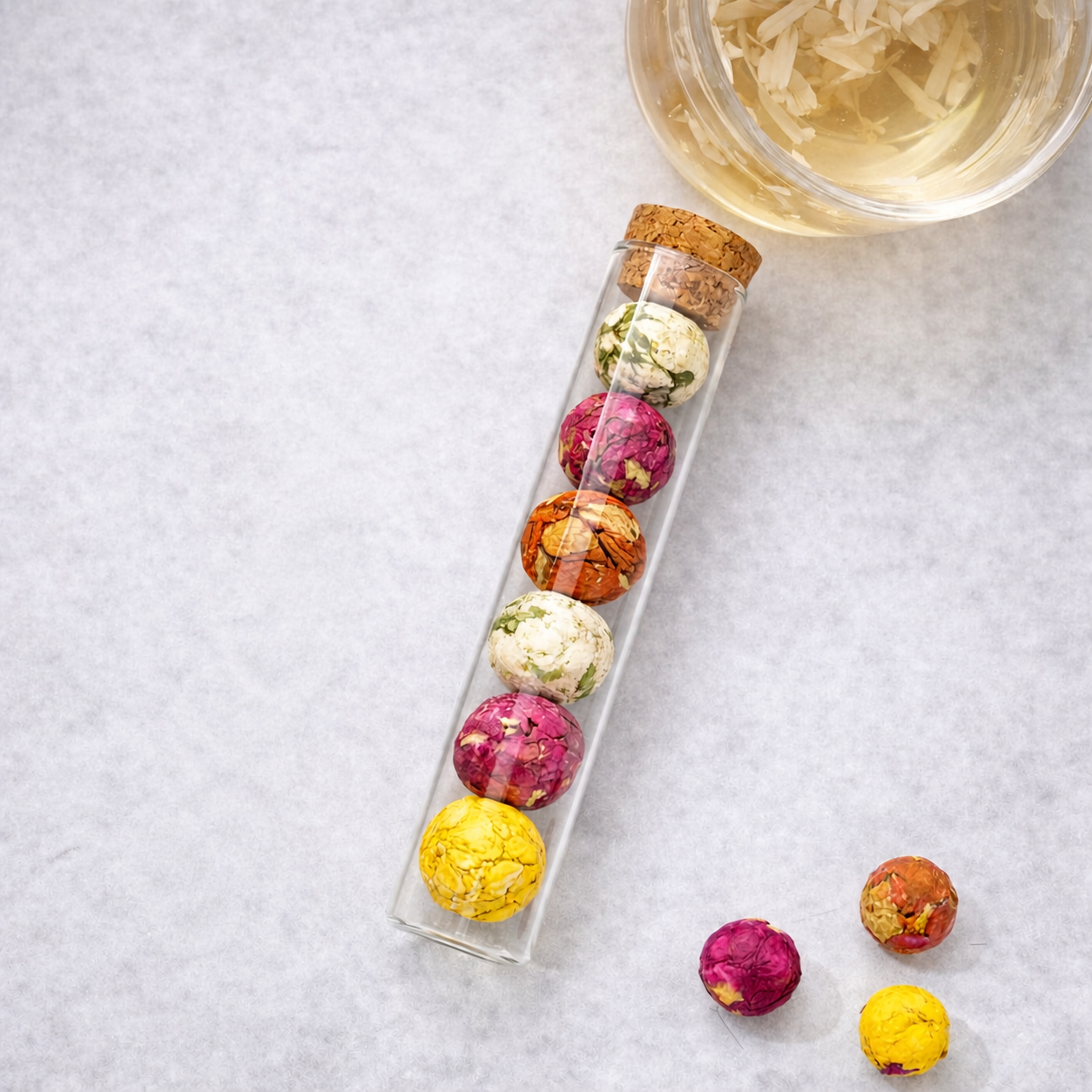 Handcrafted Blooming Flower Tea Balls