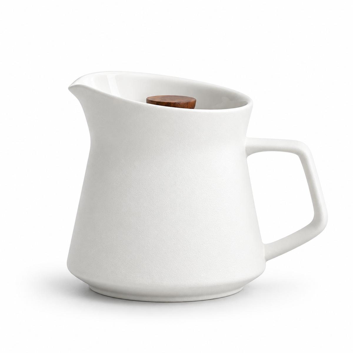 Wangshan Rotating Ceramic Tea Pot with Infuser – 400ml