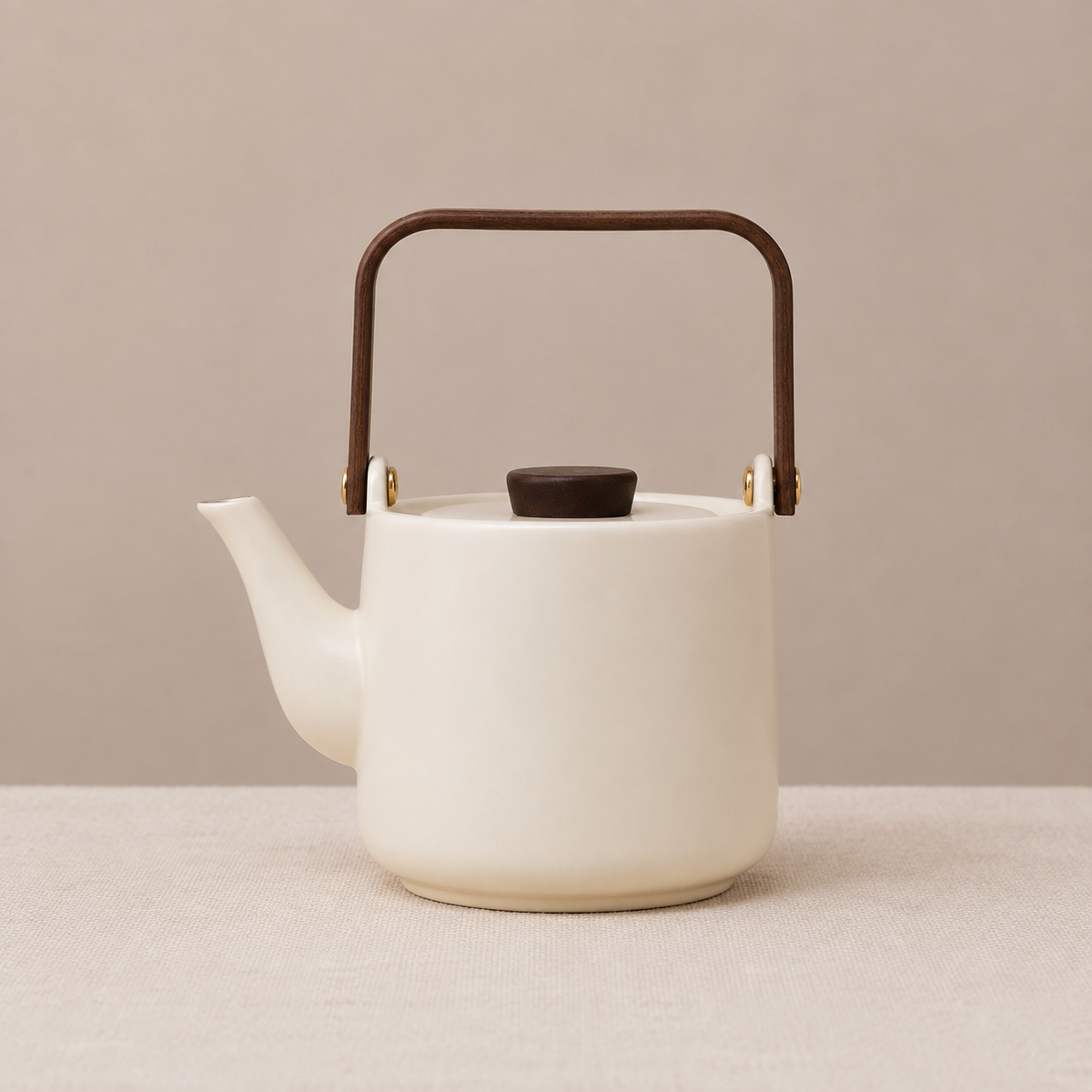 Orange Cat Ceramic Teapot Set with Cups