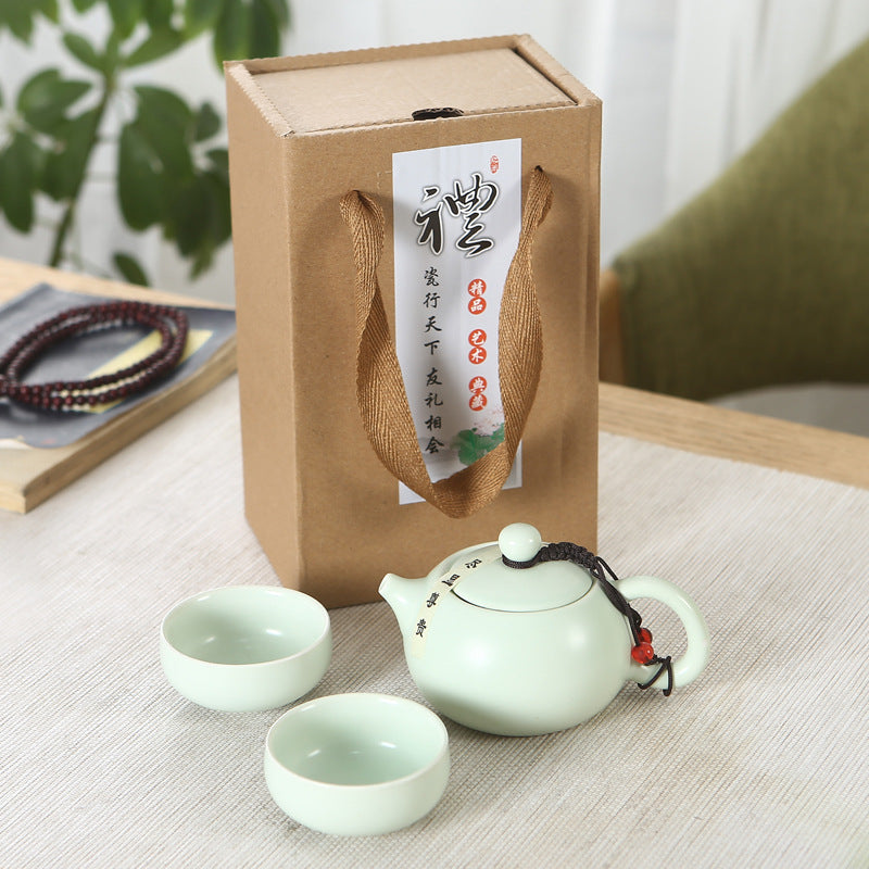 Dingyao Xishi Teapot Tea Set