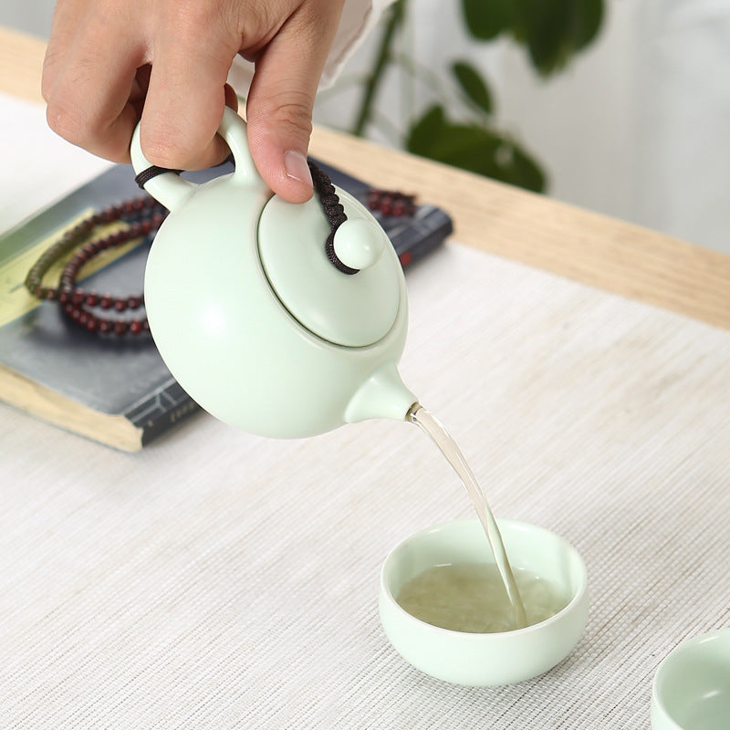 Dingyao Xishi Teapot Tea Set