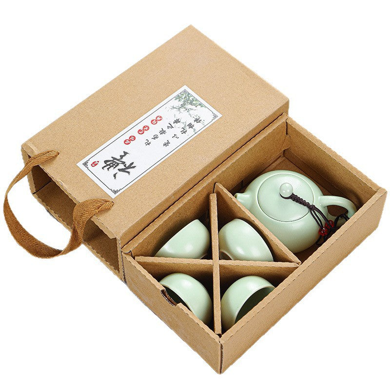 Dingyao Xishi Teapot Tea Set